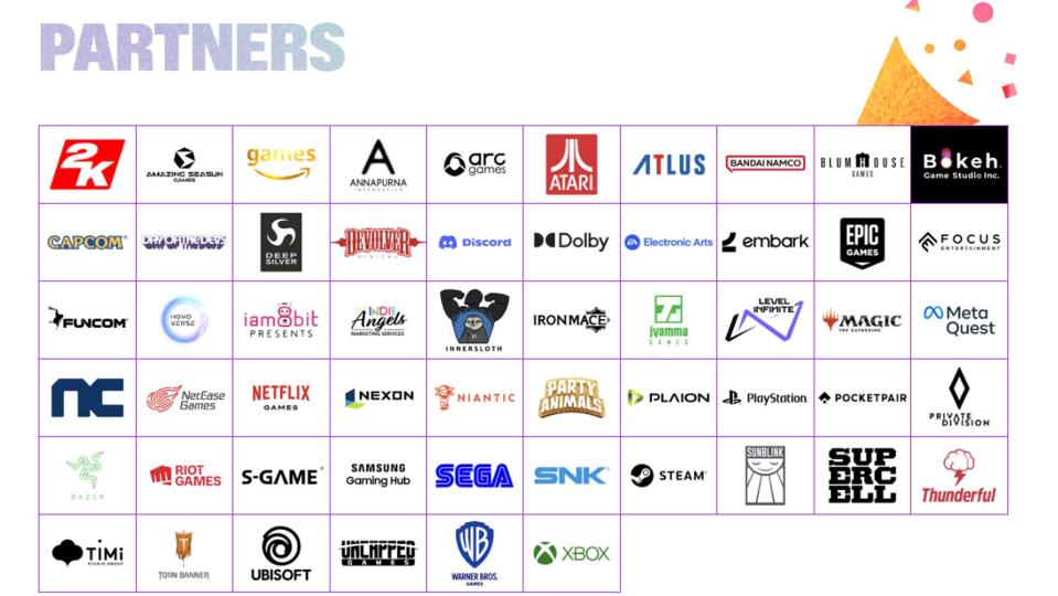 Summer Game Fest 2024 Partners