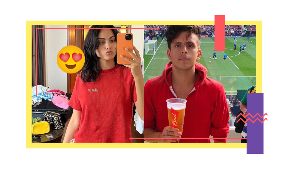 Vídeo: Camila Mendes e Rudy Mancuso curtem praia em 1ª aparição como casal - Instagram, Camila Mendes / Rudy Mancuso