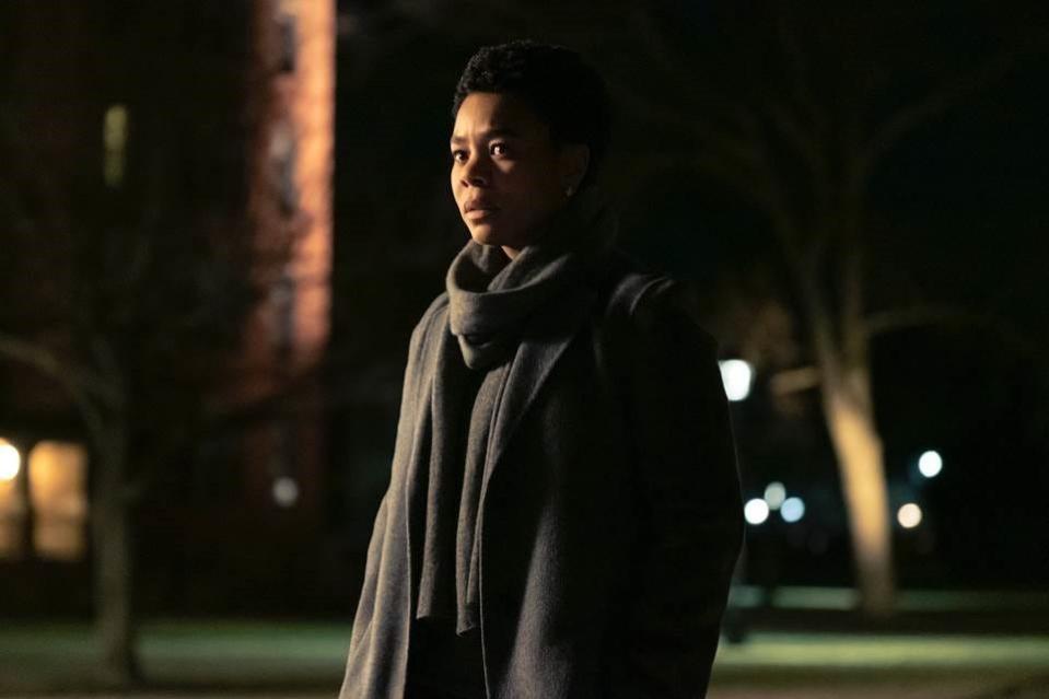 Regina Hall plays the new dean of students at a New England college built on a Salem-era gallows hill in the social horror film "Master."