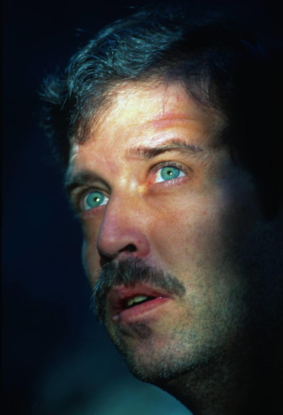 Mike Corbett, a veteran rock climber in Yosemite often called “Mr. El Cap,” pictured in September 1991.