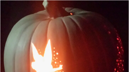 tinker bell pumpkin