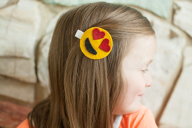 Emoji Hair Clip