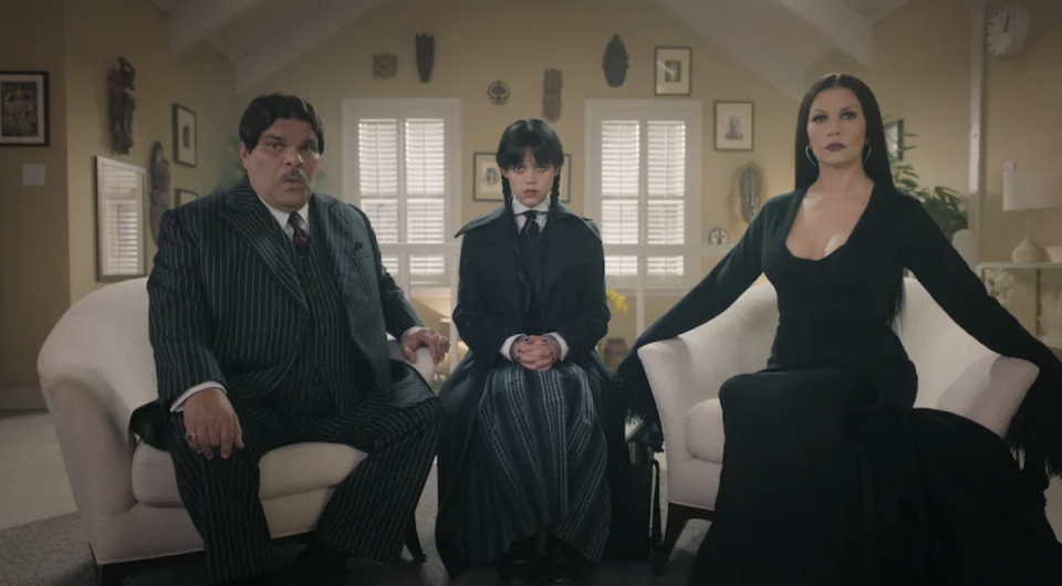 netflix wednesday addams outfits