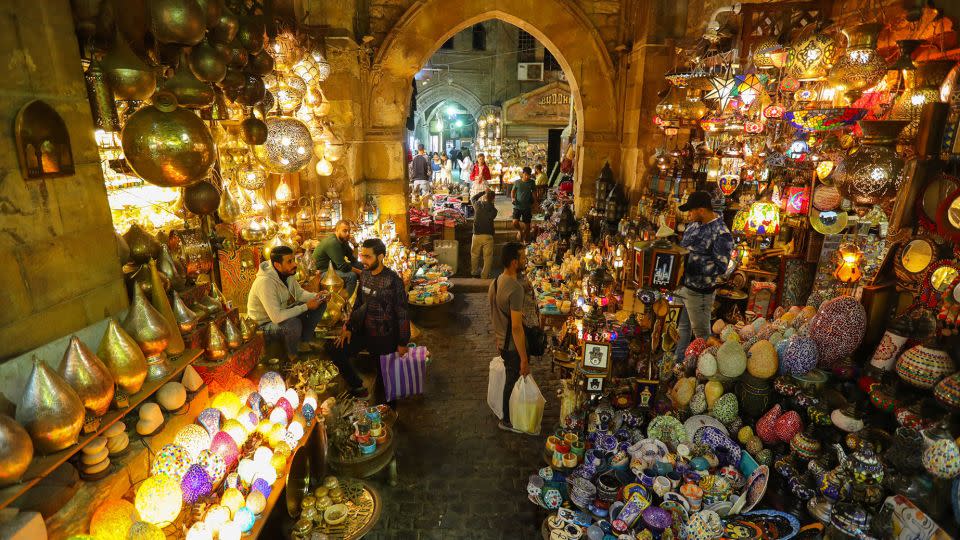 Cairo's Khan el-Khalili market. - Sui Xiankai/Xinhua/Getty Images