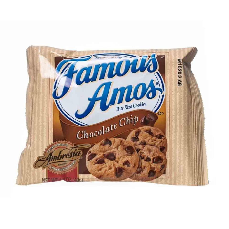 <p>More cookies—are you seeing a trend within the trends? Famous Amos' little chocolate chip cookies were crispy and easy to pop into your mouth for a sweet snack.</p>