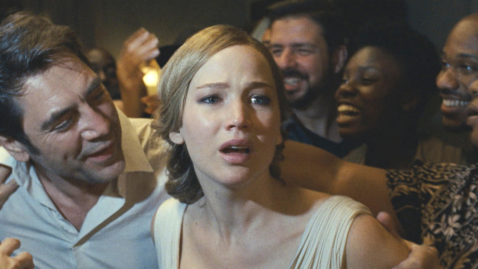 MOTHER! : JENNIFER LAWRENCE HYPERVENTILATED SO MUCH THAT SHE TORE HER DIAPHRAGM