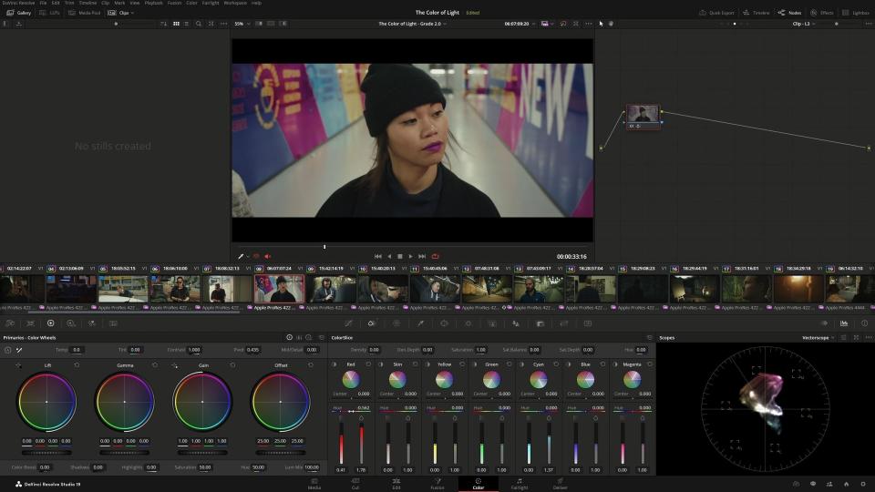 Blackmagic's DaVinci Resolve 19 features AI-powered tracking and color correction