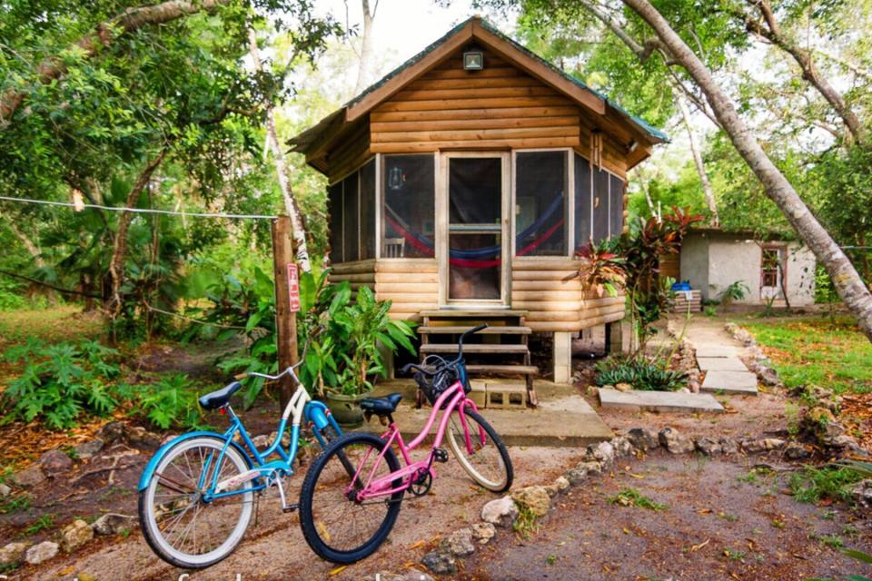 Eco Friendly Monkey Cabin and bicycles Airbnb