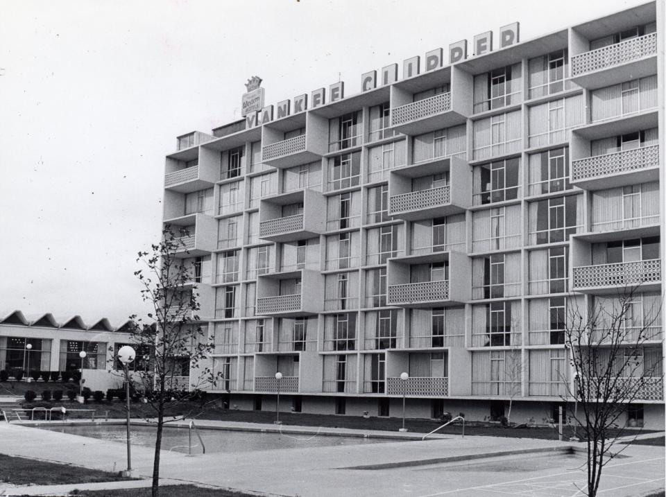 The Yankee Clipper Inn is pictured in 1967 on Route 8 at Hines Hills Road in Boston Heights