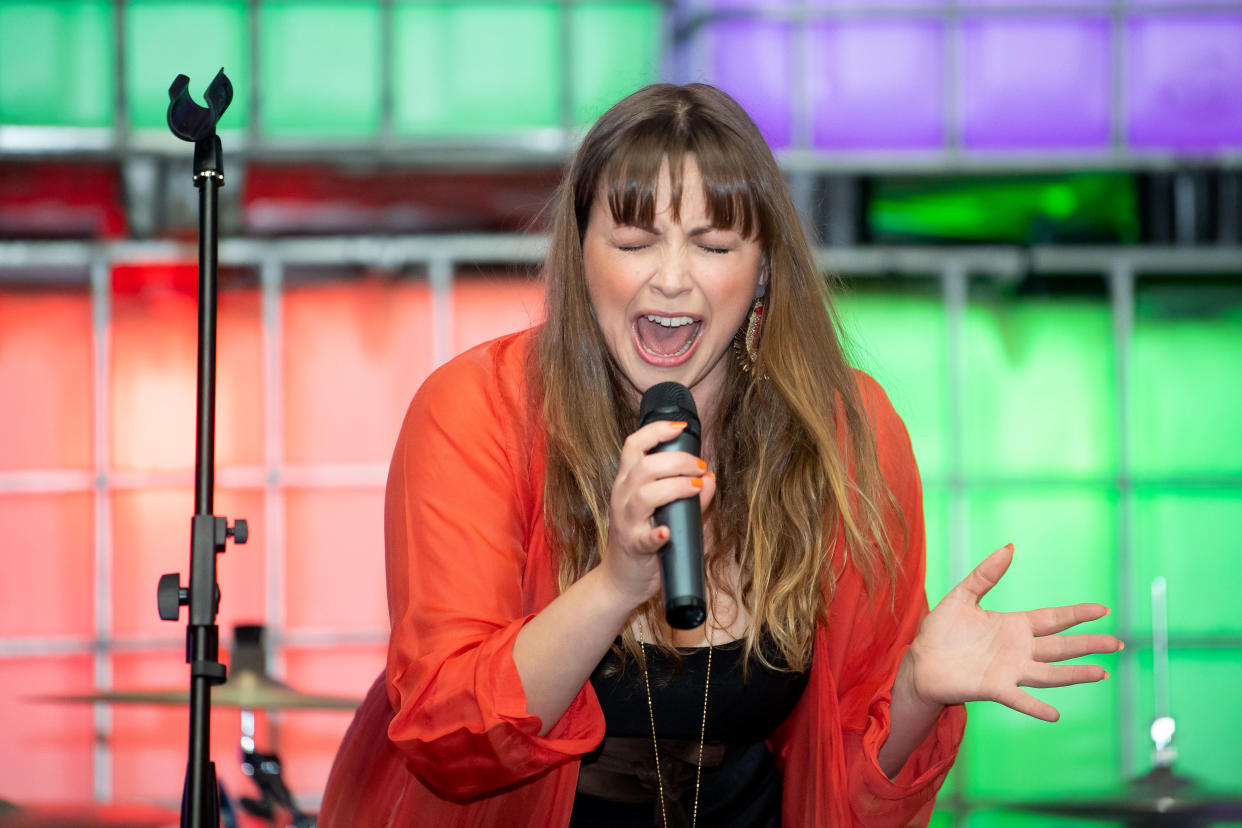 CARDIFF, UNITED KINGDOM - MAY 02: Welsh singer-songwriter Charlotte Church performs at the Depot in Cardiff on May 2, 2019 in Cardiff, United Kingdom. (Photo by Matthew Horwood/Getty Images)