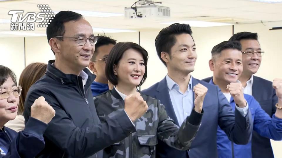 王鴻薇接受徵招，登記參選立委補選。（圖／TVBS）