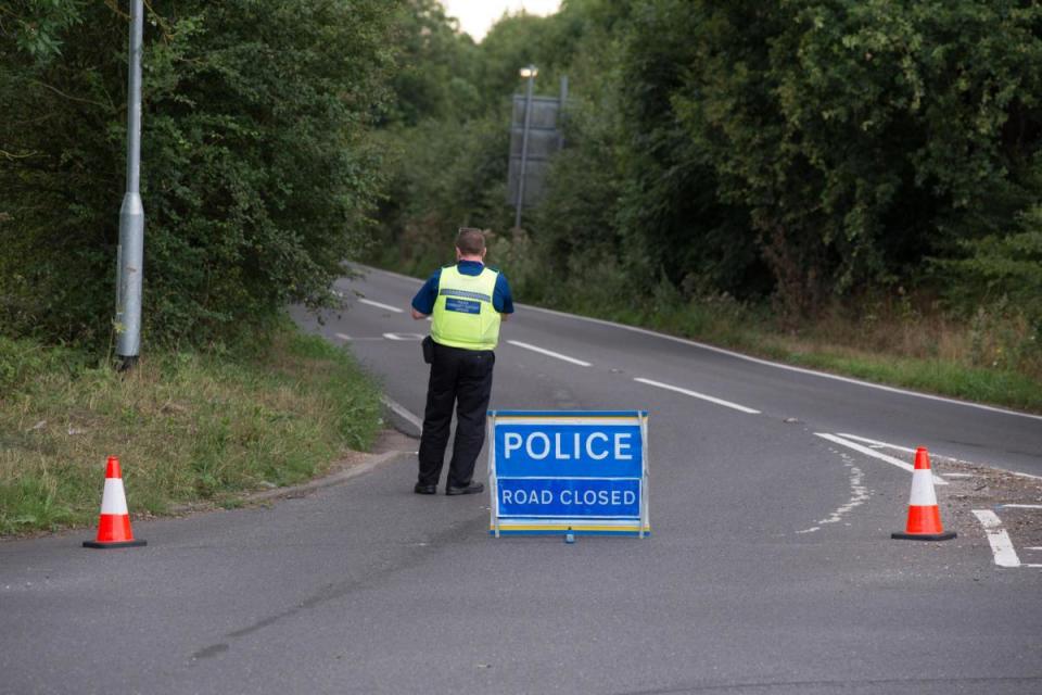 Police were at the scene (file photo). i(Image: Getty)/i