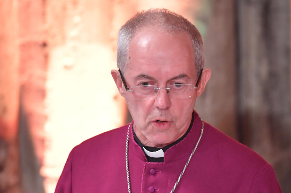 <p>The German bishop, council chair of the Evangelische Kirche in Deutschland (EKD), is on a two-day visit to London hosted by the Archbishop.</p>