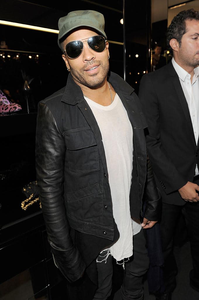 Lenny Kravitz Paris Fshn Week