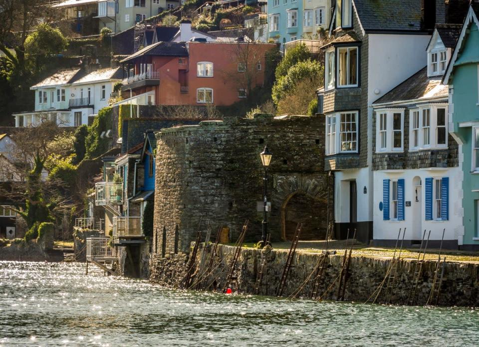 Vista de Bayard's Cove Fort Cove desde el noreste (English Heritage/PA)