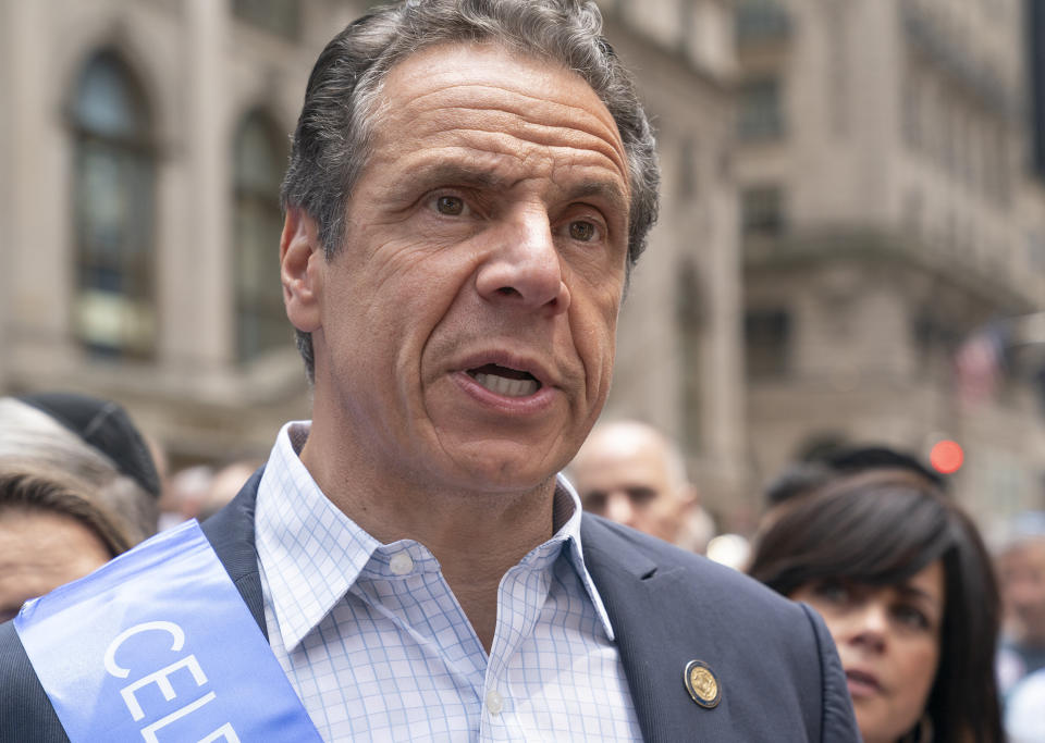 New York Gov. Andrew Cuomo (D) has recast himself as a liberal reformer, vowing to sign as progressive of bills as legislators can pass on rent laws and climate change. (Photo: Getty Editorial)