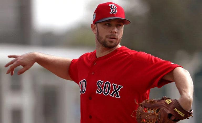 Red Sox reliever Tyler Thornburg’s rib removed during surgery to treat thoracic syndrome is now in a jar on his parents’ mantel. (Getty Images)