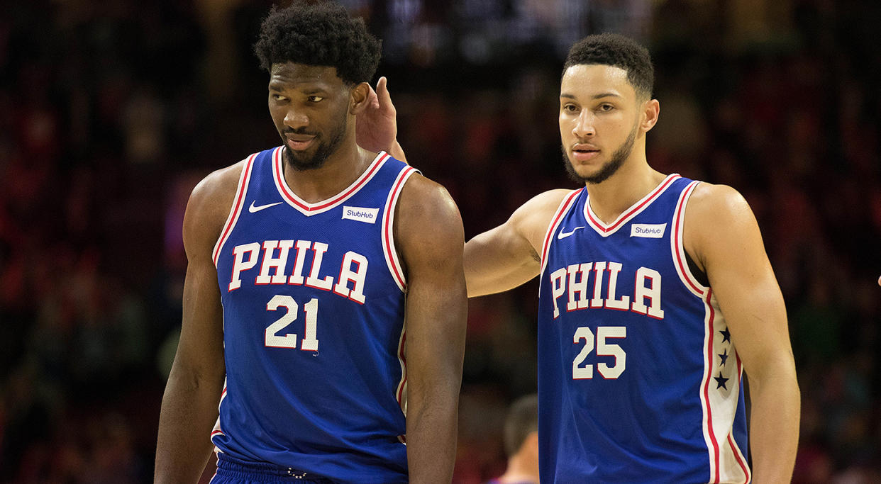 Joel Embiid and Ben Simmons are giving Sixers fans reason to hope.