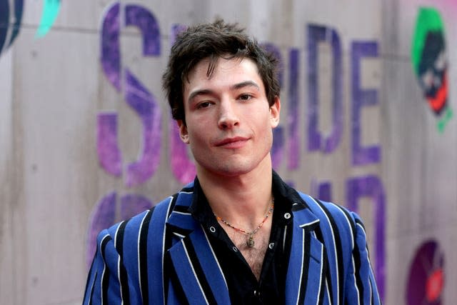 Ezra Miller arriving for the Suicide Squad European Premiere, at the Odeon Leicester Square, London
