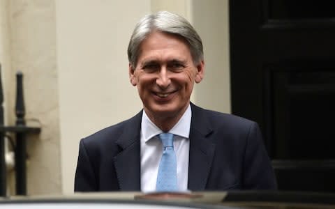 Philip Hammond  - Credit: Mary Turner/Reuters