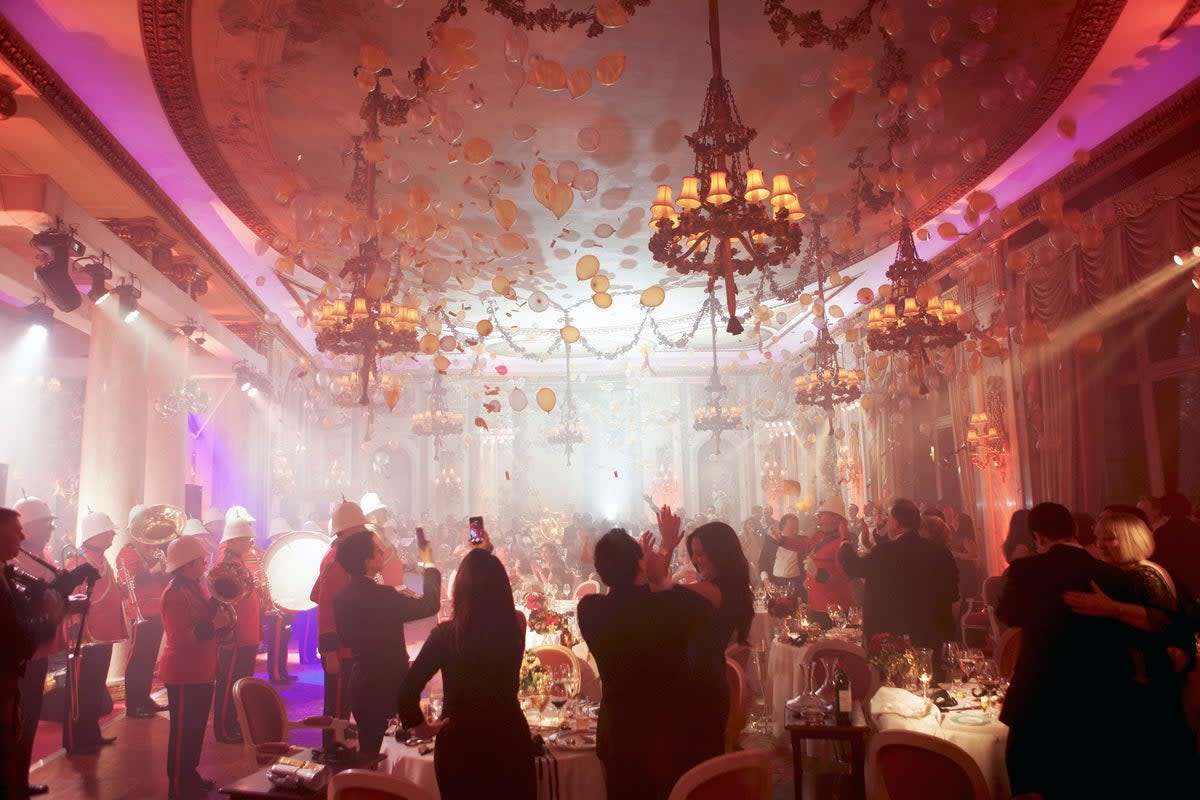 Putting on The Ritz: the Piccadilly hotel hosts a New Year's extravaganza   (Press handout)