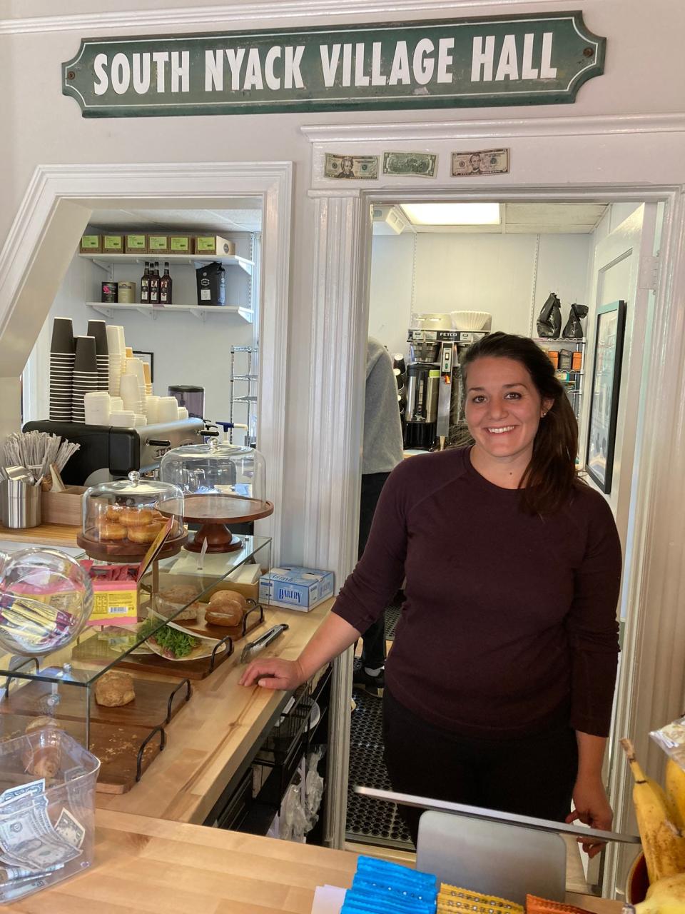 Marcella Mazzeo, owner of Salonnière Coffee Bar in Nayck opened a new spot, Village Hall, in September 2022 only to have it close due to lease issues in January.