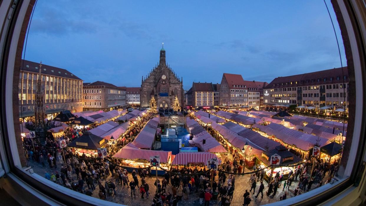 Fällt dieses Jahr aus: Der Nürnberger Christkindlesmarkt.