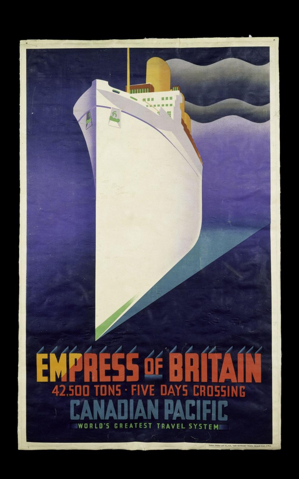 Art Deco poster - Credit: Victoria and Albert Museum