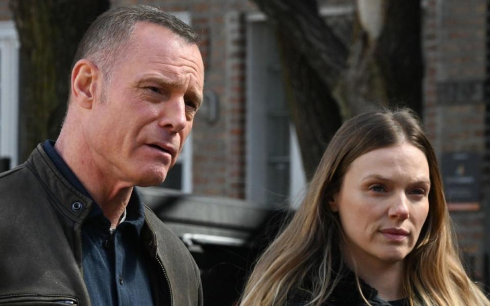 Jason Beghe, Tracy Spiridakos<p>Photo by: Lori Allen/NBC</p>