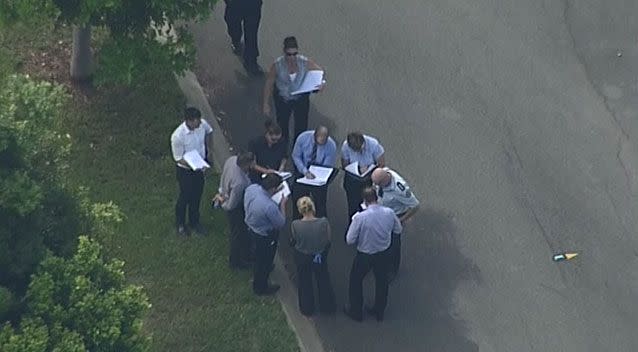 Stabbing incident in Parkinson, Queensland. Source: 7 News.