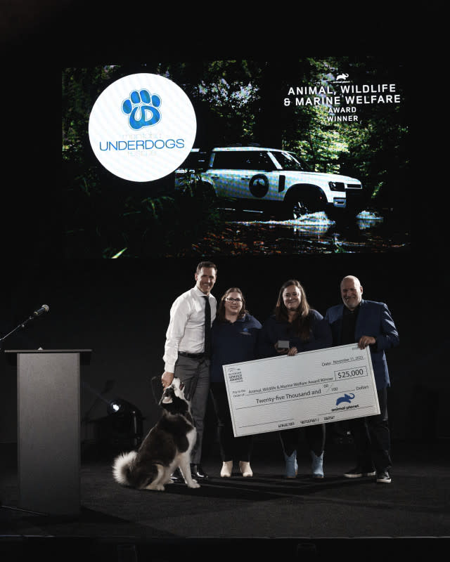 Defender Service Awards Animal, Wildlife & Marine Welfare Award Winner Manitoba Underdogs Rescue Inc.<p>Courtesy Image</p>