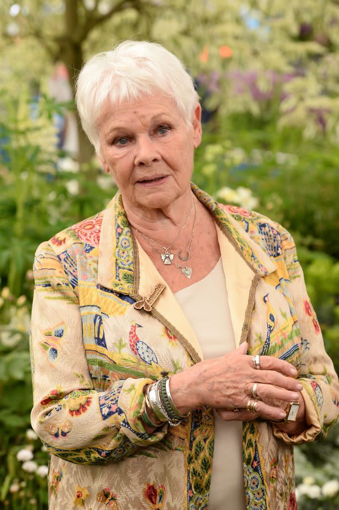 judi dench   hairstyles for older women