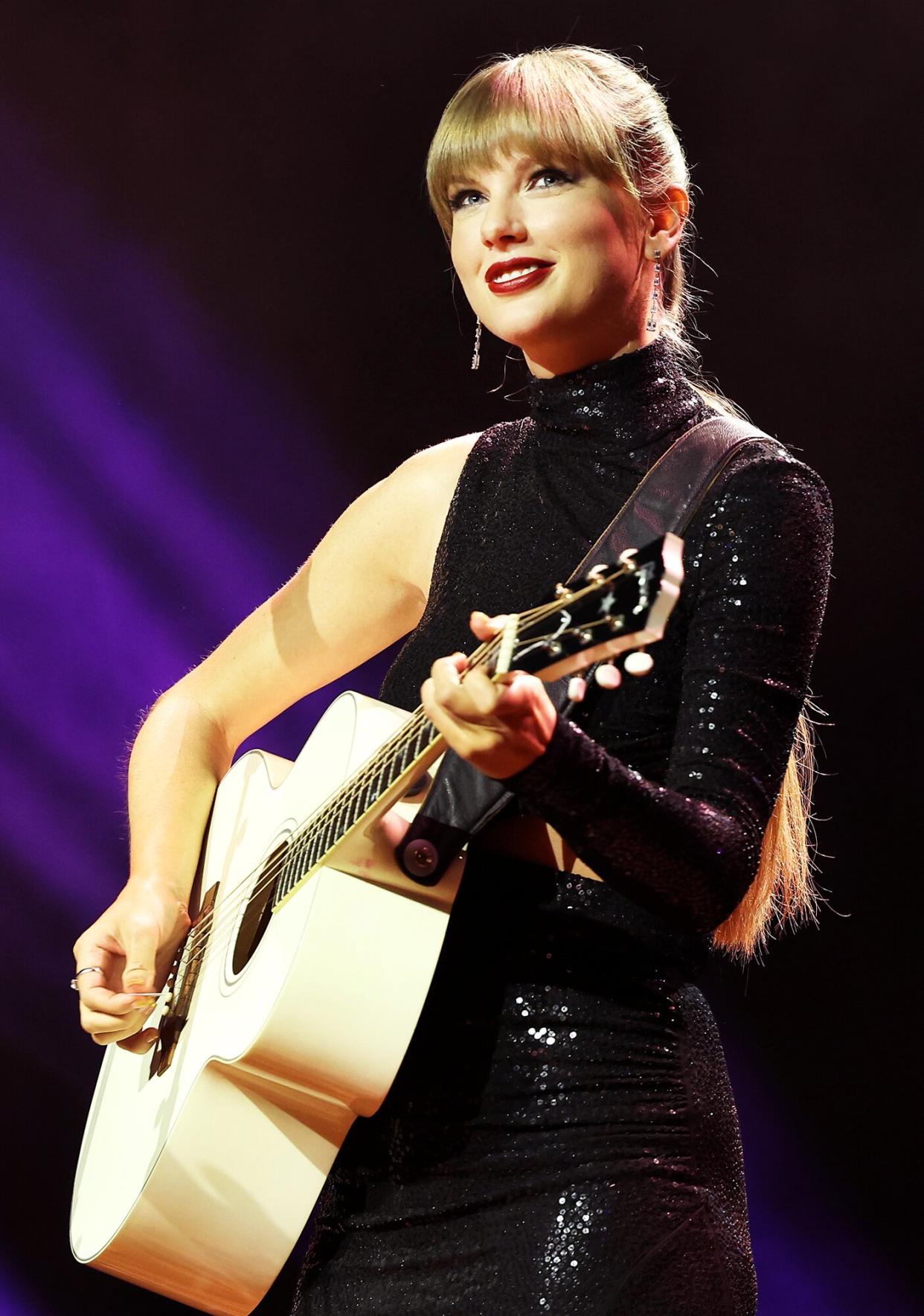 NSAI Songwriter-Artist of the Decade honoree, Taylor Swift performs onstage