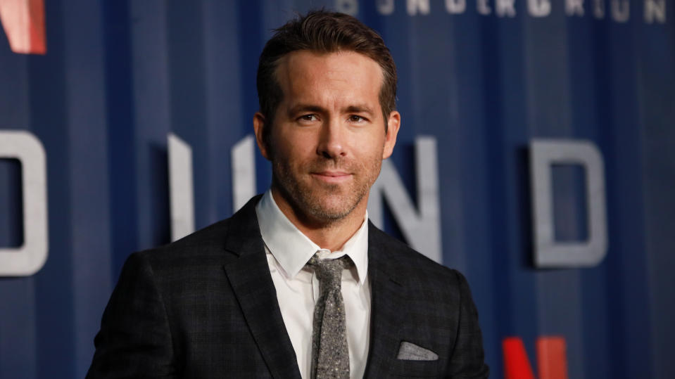 NEW YORK, NY - DECEMBER 10: Ryan Reynolds attends Netflix's "6 Underground" New York Premiere at The Shed on December 10, 2019 in New York City. (Photo by Jason Mendez/WireImage)