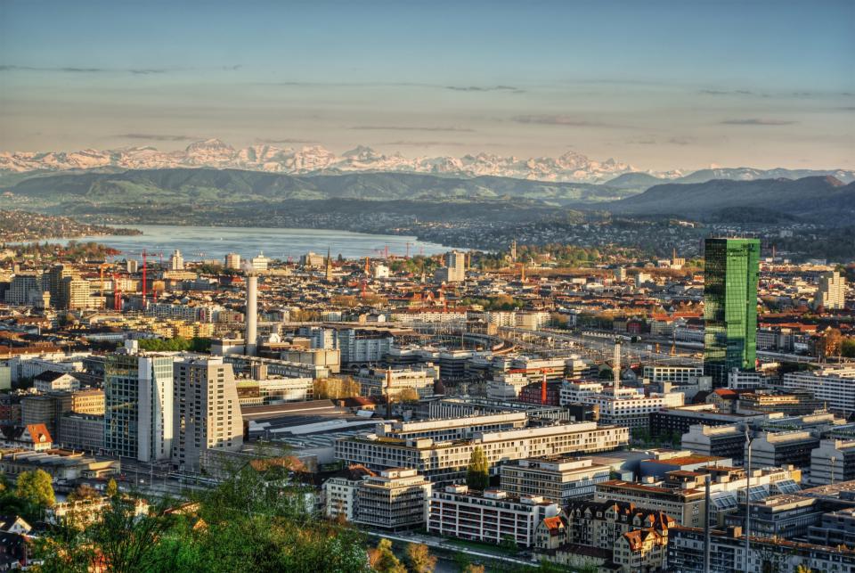 <p>Zurich – 2e<br>Avec trois villes dans ce Top 10, la Suisse est, avec l’Allemagne, le pays le plus représenté de ce top 10, . (Getty)</p>