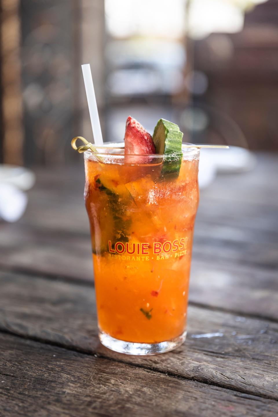 Louie Bossi's Italian mojito is fun, refreshing and the perfect party cocktail.