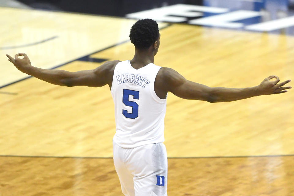 Duke wing R.J. Barrett made it clear on Monday: he hopes the New York Knicks draft him.