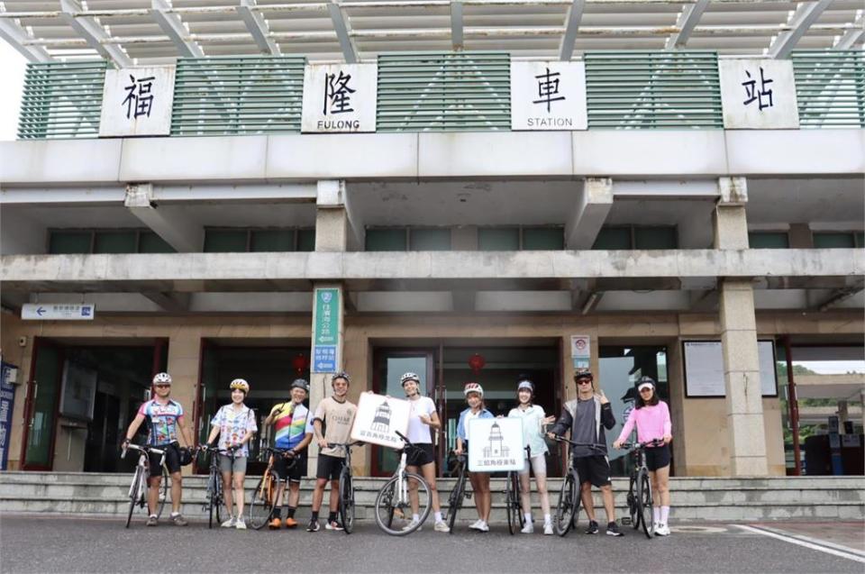 俄羅斯戶外運動網紅Lena　完成台灣東北雙塔自行車挑戰