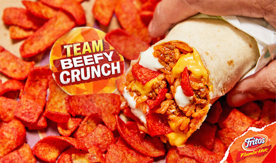 Beefy Crunch Burrito (Tabo Bell)