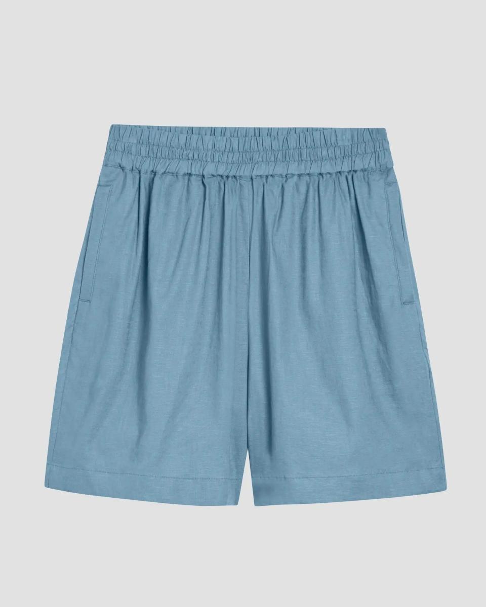 Universal Standard Juniper Linen Easy Pull-On Shorts