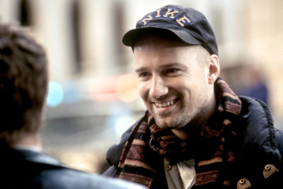 SEVEN,(aka SE7EN), director David Fincher, on set, 1995. (c)New Line Cinema/courtesy Everett Collection