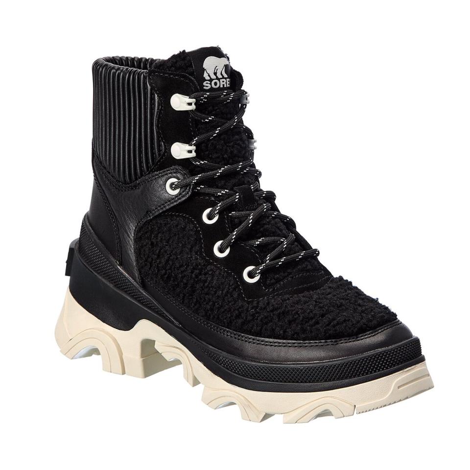 Sorel Brex Cozy Lace WP Leather & Suede Boot