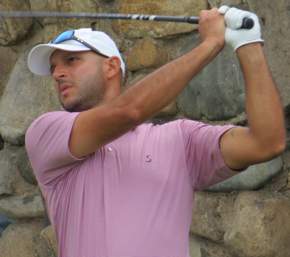 Mark Costanza was runner-up and low amateur at the 108th Met Open golf championship at Arcola Country Club in Paramus on Thursday, August 24, 2023.