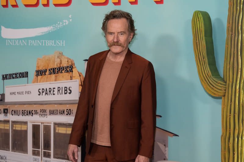 Bryan Cranston attends the New York premiere of "Asteroid City" in June. File Photo by Gabriele Holtermann/UPI