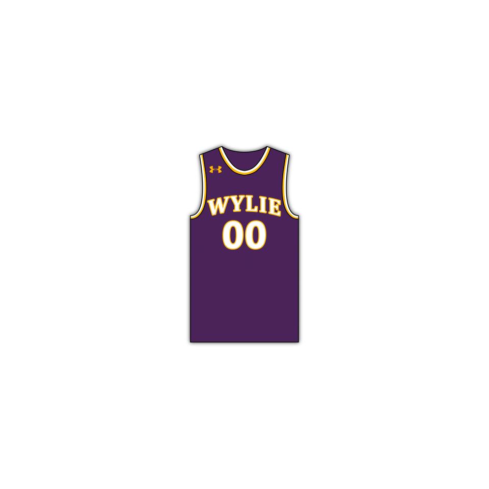 Wylie boys basketball road jersey