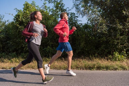 <span class="caption">Teenagers who dieted and thought they were overweight had greater symptoms of depression than those in previous generations. </span> <span class="attribution"><a class="link " href="https://www.shutterstock.com/image-photo/young-couple-enjoying-healthy-lifestyle-while-1228235386" rel="nofollow noopener" target="_blank" data-ylk="slk:dotshock/ Shutterstock;elm:context_link;itc:0;sec:content-canvas">dotshock/ Shutterstock</a></span>