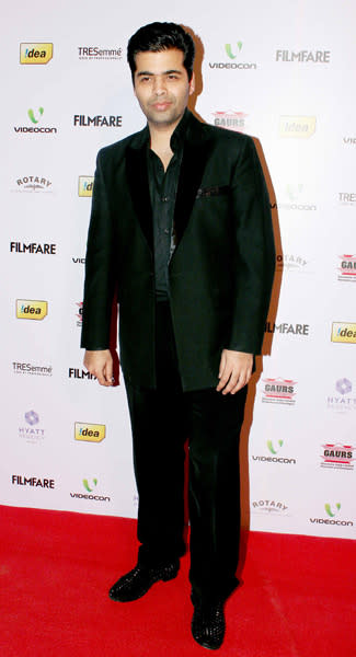 Spotted at the Filmfare nomination bash