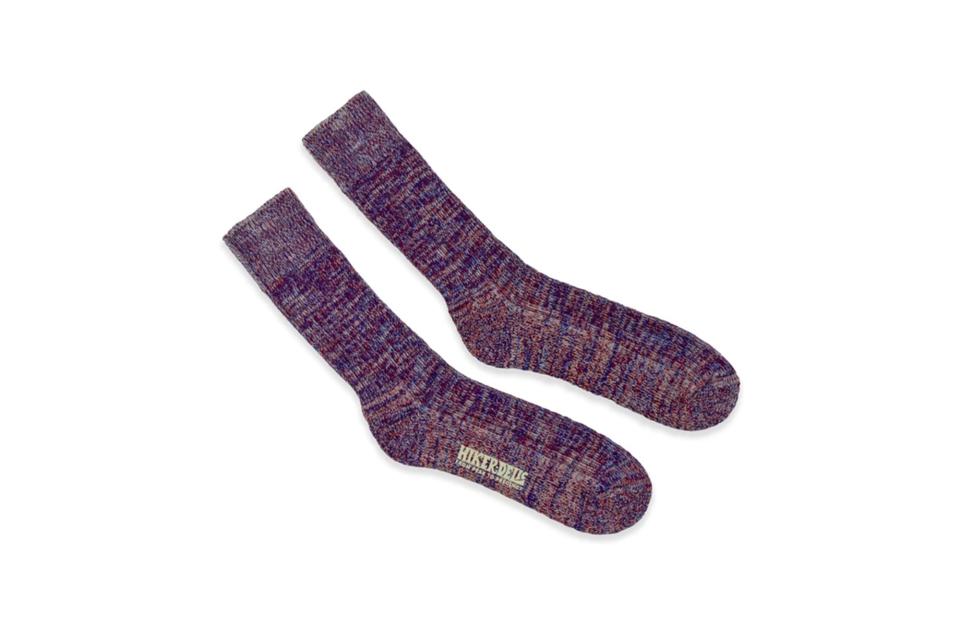 Hikerdelic purple hiking socks