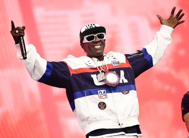 <p>Chelsea Guglielmino/Getty</p> Flavor Flav