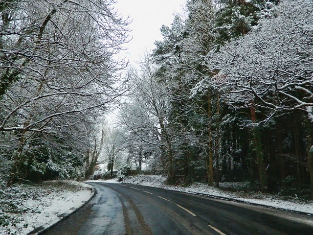 On a Wintery Road